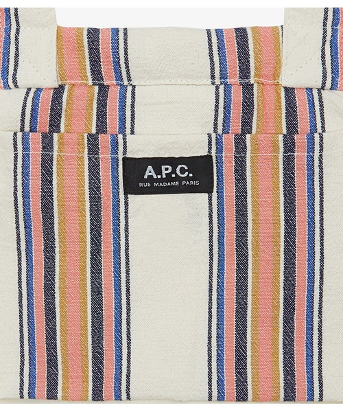 A.P.C.（アーペーセー）の「TOTE LOU（トートバッグ・レディース・オフホワイト・ONESIZE）」の5枚目の写真
