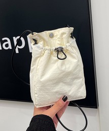 Mignonjour | Mignonjour/ナイロンミニ巾着ショルダー M2765(ショルダーバッグ)