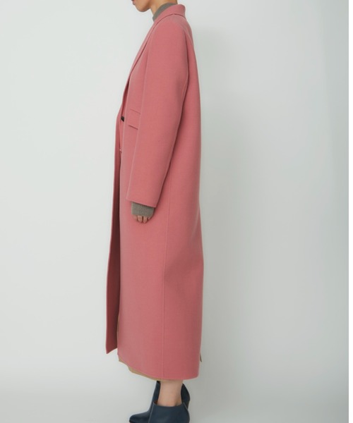 CINOH（チノ）の「W FACE CHESTER COAT（チェスターコート）」 - WEAR