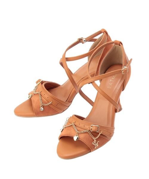 EATME(イートミー)の「チェーンベルトデザインサンダル(サンダル・レディース・ブルー/アイボリー/ブラック/オレンジ・S/M/L)」の9枚目の写真