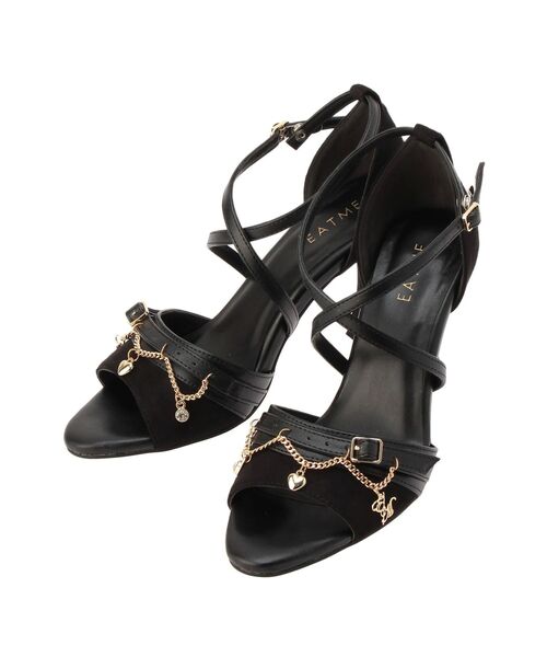 EATME(イートミー)の「チェーンベルトデザインサンダル(サンダル・レディース・ブルー/アイボリー/ブラック/オレンジ・S/M/L)」の7枚目の写真