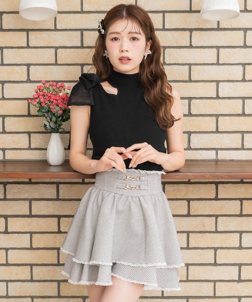 ROJITA evelyn スカートまとめ売り ROJITA - 量産型 地雷 ROJITA evelyn レースアップギンガム