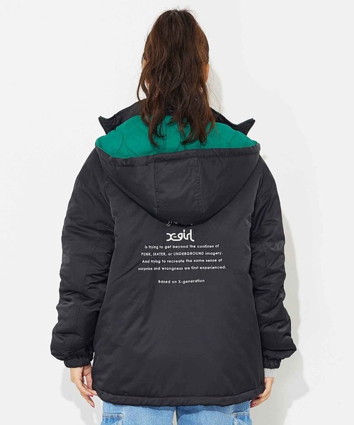 x-girl エックスガールOPENING CEREMONY ダウン ブルゾン x-girl