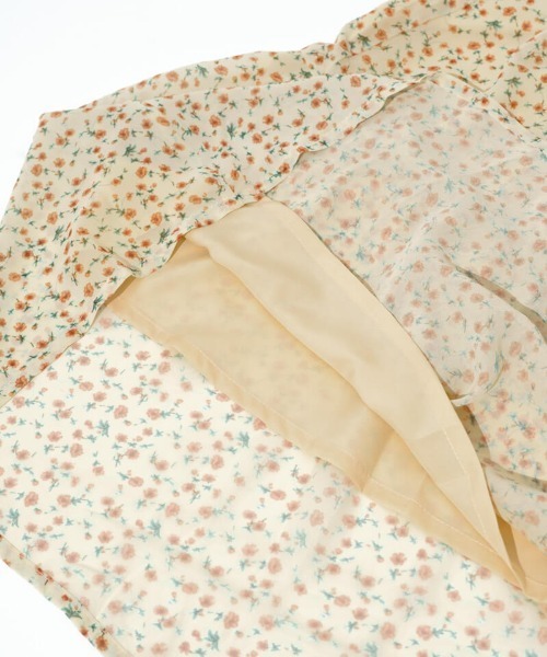 flower（フラワー）の「フローラルキャミワンピース（ワンピース・レディース・オレンジ/ブルー・FREE）」の7枚目の写真