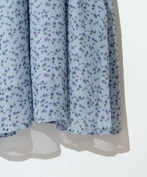 flower（フラワー）の「フローラルキャミワンピース（ワンピース・レディース・オレンジ/ブルー・FREE）」の14枚目の写真