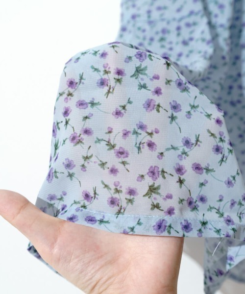 flower（フラワー）の「フローラルキャミワンピース（ワンピース・レディース・オレンジ/ブルー・FREE）」の16枚目の写真