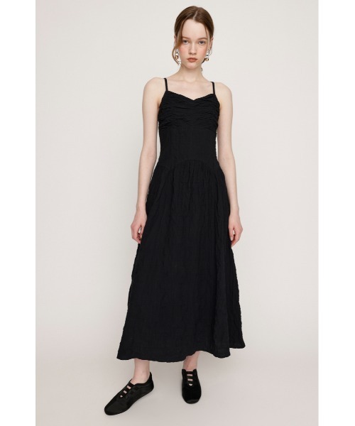 SLY SOCCER CAMI DRESS キャミドレス キャミワンピース セール】FRONT GATHER CAMI OP フロントギャザー キャミ