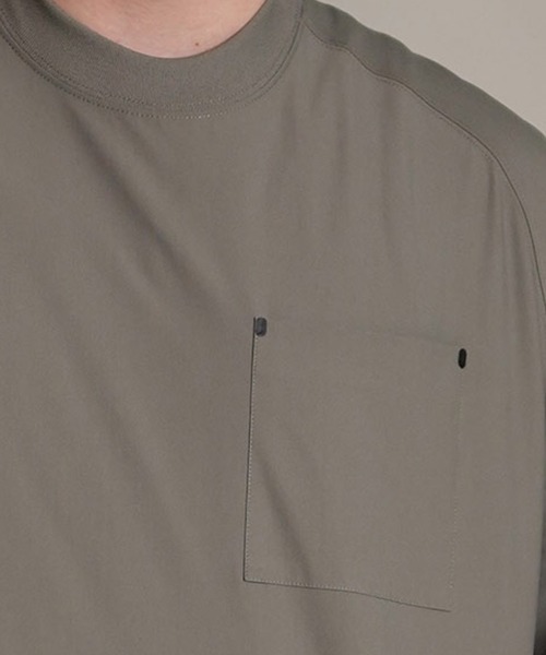 ムラサキスポーツ(ムラサキスポーツ)の「THREE WEATHER/スリーウェザー 長袖 Tシャツ ロンT 胸ポケット ポケT 裾ドローコード TW SURF POCKET LSTEE TW25F-2202(Tシャツ/カットソー・メンズ・グレー/ブラック/ブラウン・M/XL/L)」の8枚目の写真