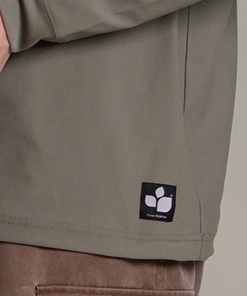 ムラサキスポーツ(ムラサキスポーツ)の「THREE WEATHER/スリーウェザー 長袖 Tシャツ ロンT 胸ポケット ポケT 裾ドローコード TW SURF POCKET LSTEE TW25F-2202(Tシャツ/カットソー・メンズ・グレー/ブラック/ブラウン・M/XL/L)」の9枚目の写真