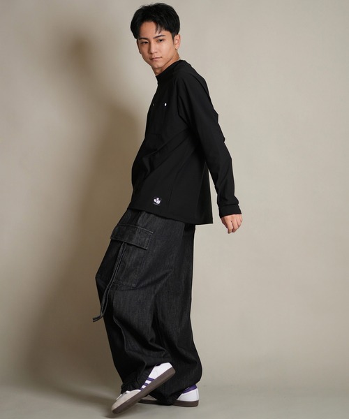 セール】THREE WEATHER/スリーウェザー 長袖 Tシャツ ロンT 胸ポケット