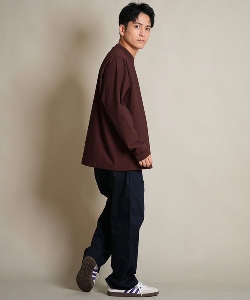 ムラサキスポーツ(ムラサキスポーツ)の「THREE WEATHER/スリーウェザー 長袖 Tシャツ ロンT 胸ポケット ポケT 裾ドローコード TW SURF POCKET LSTEE TW25F-2202(Tシャツ/カットソー・メンズ・グレー/ブラック/ブラウン・M/XL/L)」の17枚目の写真