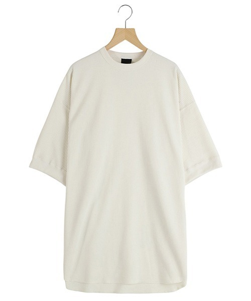 DAIWA PIER39（ダイワピア39）の「DAIWA PIER39 / ダイワ ピアサーティナイン：TECH THERMAL CREW S/S：BE-33025[PIE]（Tシャツ/カットソー・メンズ・ホワイト系その他/チャコールグレー/ブラック・M/L/XL）」の3枚目の写真