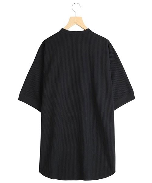 DAIWA PIER39（ダイワピア39）の「DAIWA PIER39 / ダイワ ピアサーティナイン：TECH THERMAL CREW S/S：BE-33025[PIE]（Tシャツ/カットソー・メンズ・ホワイト系その他/チャコールグレー/ブラック・M/L/XL）」の6枚目の写真