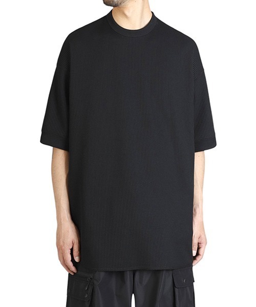 DAIWA PIER39（ダイワピア39）の「DAIWA PIER39 / ダイワ ピアサーティナイン：TECH THERMAL CREW S/S：BE-33025[PIE]（Tシャツ/カットソー・メンズ・ホワイト系その他/チャコールグレー/ブラック・M/L/XL）」の9枚目の写真