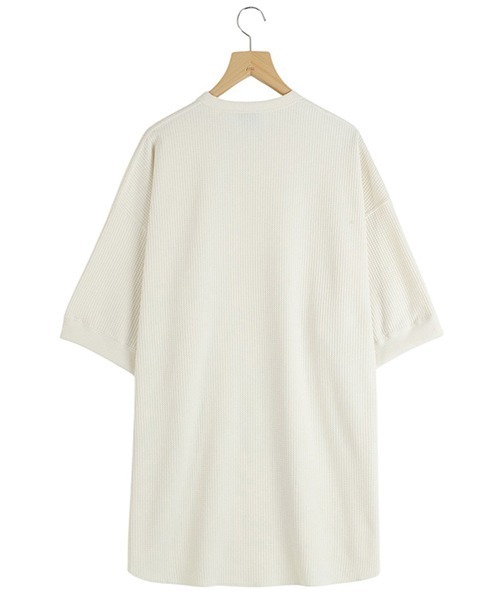 DAIWA PIER39（ダイワピア39）の「DAIWA PIER39 / ダイワ ピアサーティナイン：TECH THERMAL CREW S/S：BE-33025[PIE]（Tシャツ/カットソー・メンズ・ホワイト系その他/チャコールグレー/ブラック・M/L/XL）」の5枚目の写真