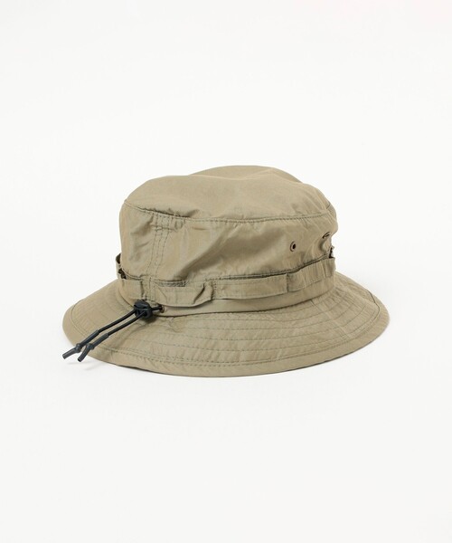 BEAMS PLUS(ビームスプラス)の「ミリタリー ナイロン オックスフォード ジャングル ハット(ハット・メンズ・オリーブ/ネイビー・ONE SIZE)」の4枚目の写真