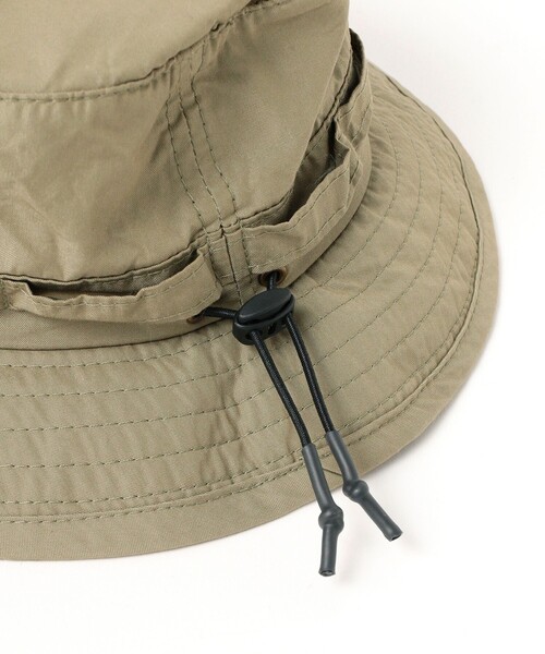 BEAMS PLUS(ビームスプラス)の「ミリタリー ナイロン オックスフォード ジャングル ハット(ハット・メンズ・オリーブ/ネイビー・ONE SIZE)」の5枚目の写真
