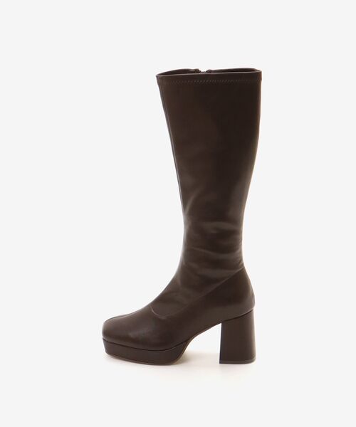 MAJESTIC LEGON（マジェスティックレゴン）の「美脚ストレッチロングブーツ（ブーツ・レディース・ブラウン/ブラック・SMALL/MEDIUM/LARGE/X-LARGE）」の11枚目の写真