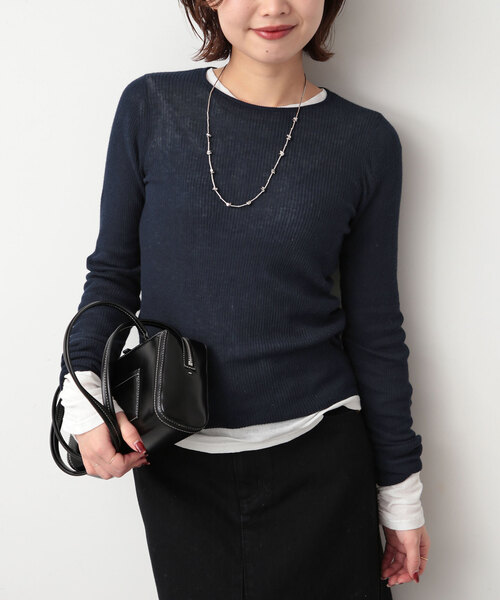 WEB限定/追加2》スイビハイゲージプルオーバー（ニット/セーター
