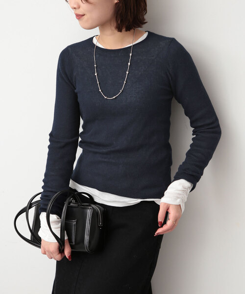 WEB限定/追加2》スイビハイゲージプルオーバー（ニット/セーター