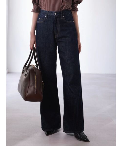 dazzlin（ダズリン）の「スラッカーデニムパンツ（デニムパンツ・レディース・インディゴブルー/ブルー・MEDIUM/SMALL）」の5枚目の写真