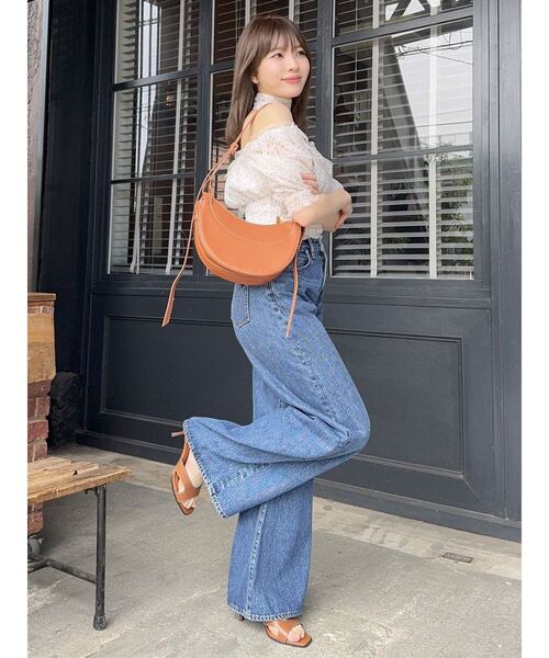 dazzlin（ダズリン）の「スラッカーデニムパンツ（デニムパンツ・レディース・インディゴブルー/ブルー・MEDIUM/SMALL）」の14枚目の写真