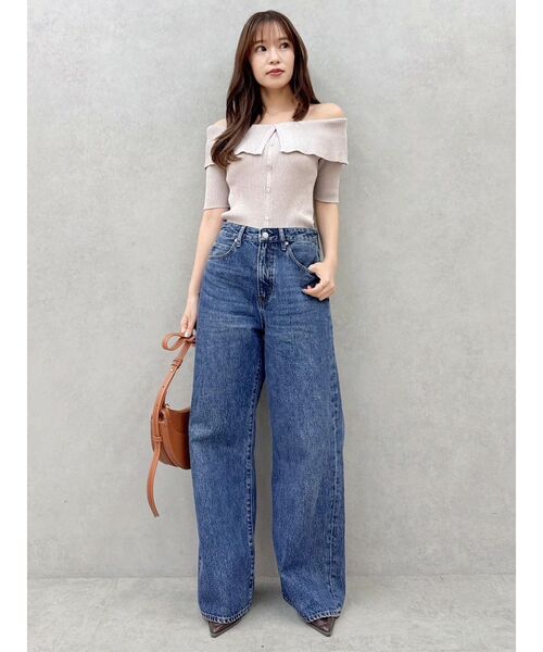 dazzlin（ダズリン）の「スラッカーデニムパンツ（デニムパンツ・レディース・インディゴブルー/ブルー・MEDIUM/SMALL）」の22枚目の写真