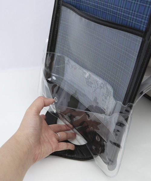 BACKYARD FAMILY（バックヤードファミリー）の「抗菌ポケット付き ランドセルカバー（ランドセル・キッズ・クリア・FREE）」の6枚目の写真