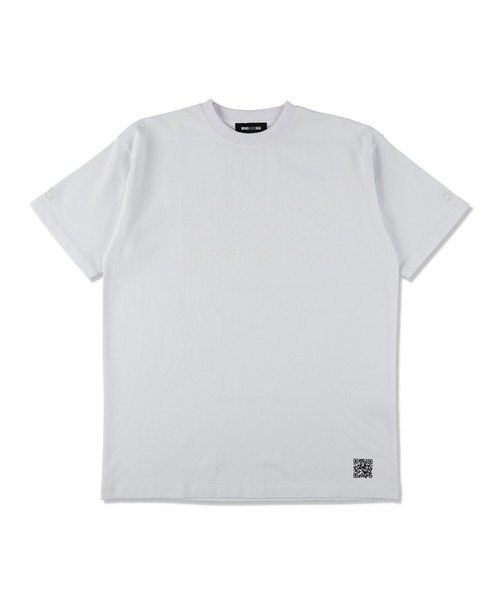 WIND AND SEA(ウィンダンシー)の「SHAY x WDS URL S/S TEE(Tシャツ/カットソー・メンズ・ホワイト/ブラック・XL/S/M)」の1枚目の写真