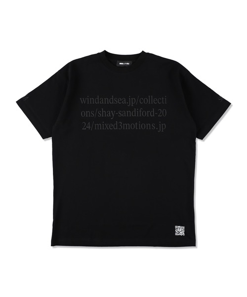 WIND AND SEA(ウィンダンシー)の「SHAY x WDS URL S/S TEE(Tシャツ/カットソー・メンズ・ホワイト/ブラック・XL/S/M)」の2枚目の写真