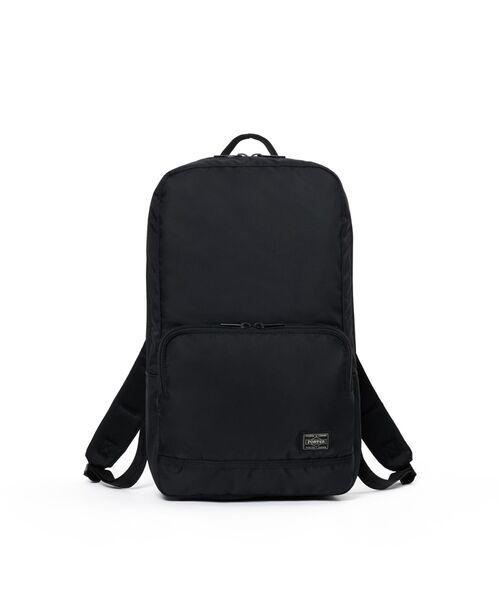 美品　Porter ポーター　リュック　バックパック　ブラック　ナイロン　撥水 PORTER ポーター タンカー リュックサック ブラック ナイロン