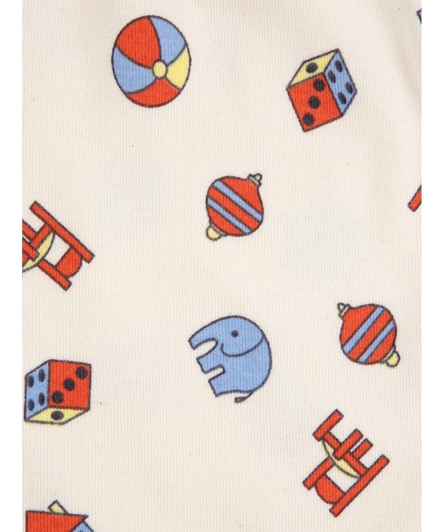 BOBO CHOSES(ボボショーズ)の「Toys all over footed leggings(タイツ/ストッキング・キッズ・オフホワイト・12MONTH/9MONTH/6MONTH/1M/3MONTH)」の3枚目の写真