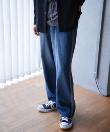 RATTLE TRAP | 10.5ozスラブデニムトラックパンツ(その他パンツ)