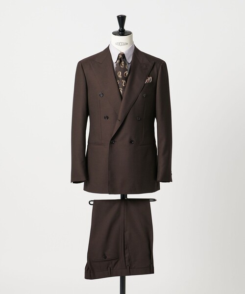 UNITED ARROWS（ユナイテッドアローズ）の「ブラウン ペイズリー ネクタイ（ネクタイ・メンズ・ダークブラウン・FREE）」の8枚目の写真