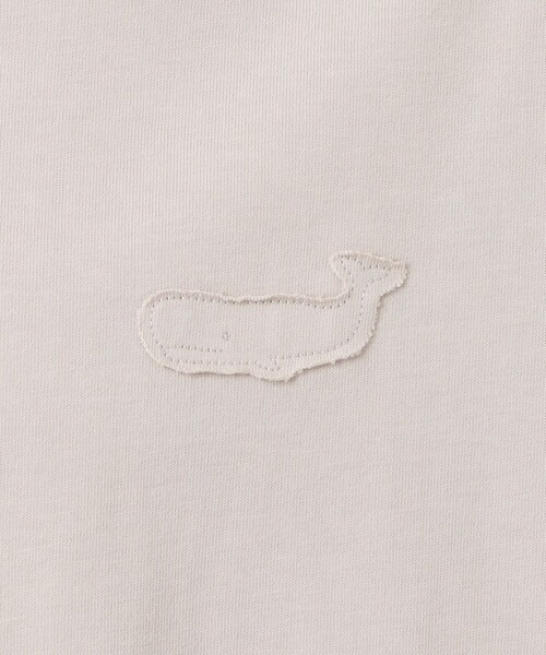 NOLLEY’S（ノーリーズ）の「スランクフィニッシング天竺クラフトワンポイントクジラT（Tシャツ/カットソー・メンズ・グレイッシュブルー/グレイッシュベージュ/ブラック/ホワイト・XL/L/M/S）」の14枚目の写真