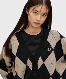 週末値下げ！　フレッドペリー　コットンカーディガン　新品タグ付き ニット/カーディガン | FRED PERRY JAPAN | フレッドペリー日本