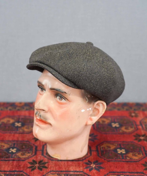 MRFATMAN（ミスターファットマン）の「LUCKY DAN WOOL HBT（キャスケット・メンズ・ブラック/カーキ・M/L）」の2枚目の写真