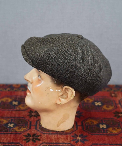 MRFATMAN（ミスターファットマン）の「LUCKY DAN WOOL HBT（キャスケット・メンズ・ブラック/カーキ・M/L）」の12枚目の写真