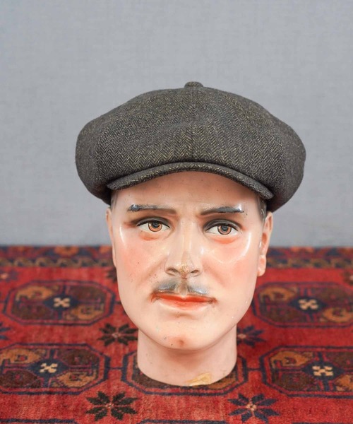 MRFATMAN（ミスターファットマン）の「LUCKY DAN WOOL HBT（キャスケット・メンズ・ブラック/カーキ・M/L）」の13枚目の写真