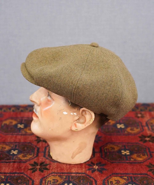 MRFATMAN（ミスターファットマン）の「LUCKY DAN WOOL HBT（キャスケット・メンズ・ブラック/カーキ・M/L）」の15枚目の写真