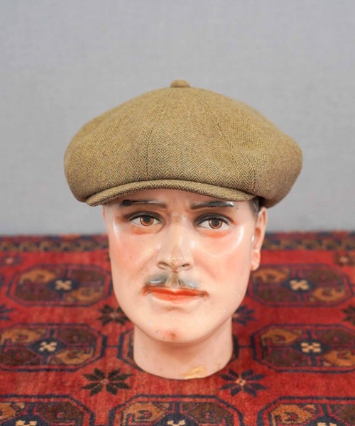 MRFATMAN（ミスターファットマン）の「LUCKY DAN WOOL HBT（キャスケット・メンズ・ブラック/カーキ・M/L）」の6枚目の写真