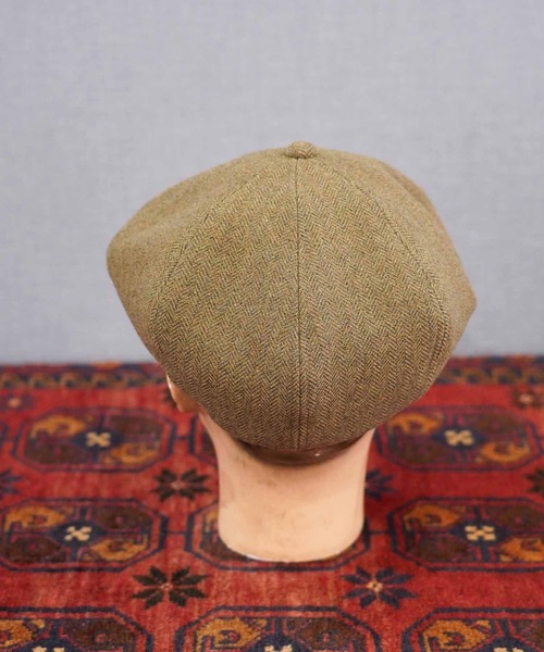 MRFATMAN（ミスターファットマン）の「LUCKY DAN WOOL HBT（キャスケット・メンズ・ブラック/カーキ・M/L）」の7枚目の写真