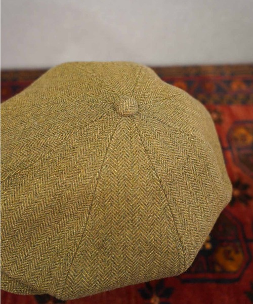 MRFATMAN（ミスターファットマン）の「LUCKY DAN WOOL HBT（キャスケット・メンズ・ブラック/カーキ・M/L）」の8枚目の写真