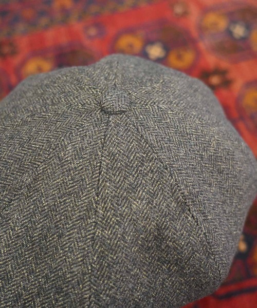 MRFATMAN（ミスターファットマン）の「LUCKY DAN WOOL HBT（キャスケット・メンズ・ブラック/カーキ・M/L）」の11枚目の写真