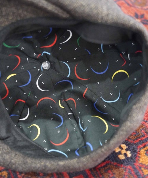 MRFATMAN（ミスターファットマン）の「LUCKY DAN WOOL HBT（キャスケット・メンズ・ブラック/カーキ・M/L）」の5枚目の写真