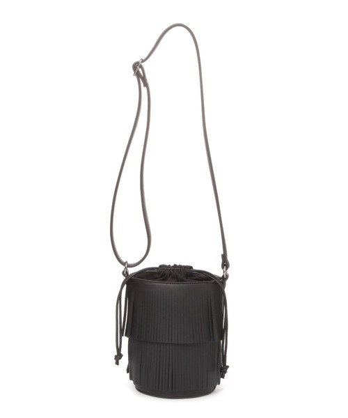 LAKOLE（ラコレ）の「フリンジバケツミニショルダーバッグ / 574760（ショルダーバッグ・レディース・ブラウン/オフホワイト/ブラック・FREE）」の6枚目の写真