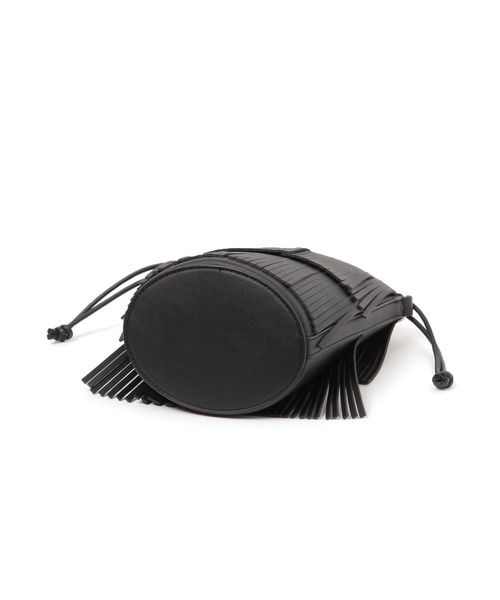 LAKOLE（ラコレ）の「フリンジバケツミニショルダーバッグ / 574760（ショルダーバッグ・レディース・ブラウン/オフホワイト/ブラック・FREE）」の9枚目の写真