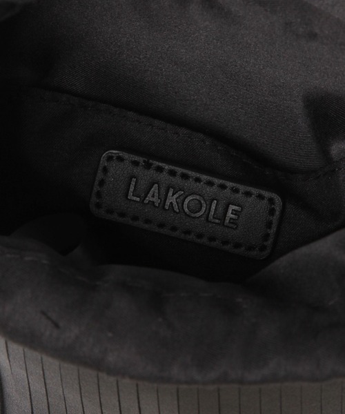 LAKOLE（ラコレ）の「フリンジバケツミニショルダーバッグ / 574760（ショルダーバッグ・レディース・ブラウン/オフホワイト/ブラック・FREE）」の14枚目の写真