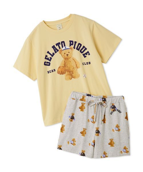 ONLINE限定】スポーティーベアワンポイントTシャツ＆総柄