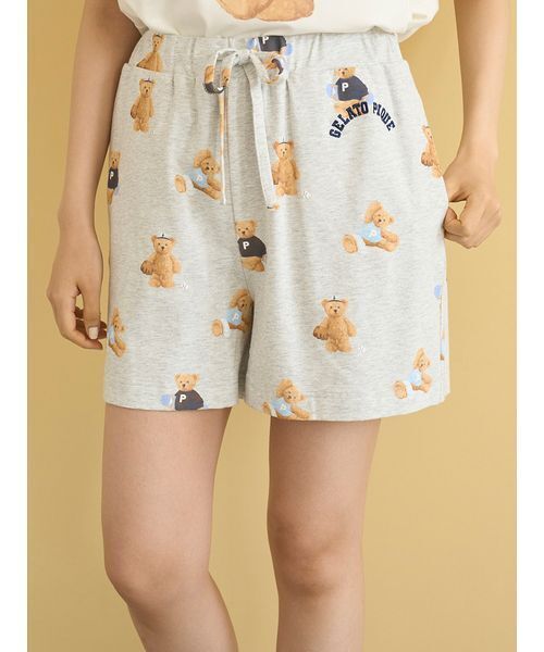 ONLINE限定】スポーティーベアワンポイントTシャツ＆総柄ショート